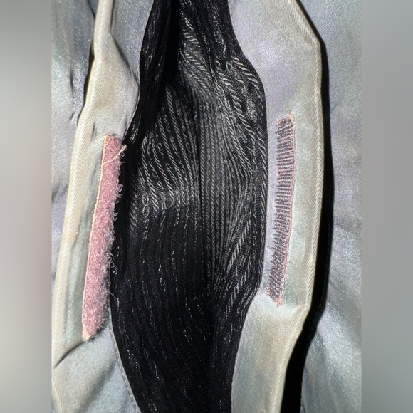 Authentic Prada Silver and Gray Shoulder Bag - Picture 12 of 16